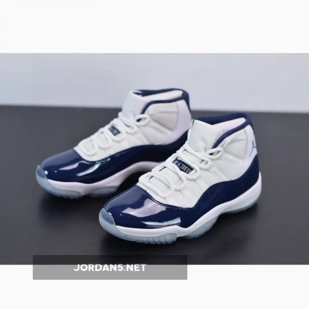 Air Jordan 11 Retro “Win Like ’82” White/Midnight Navy-University Blue 378037-123