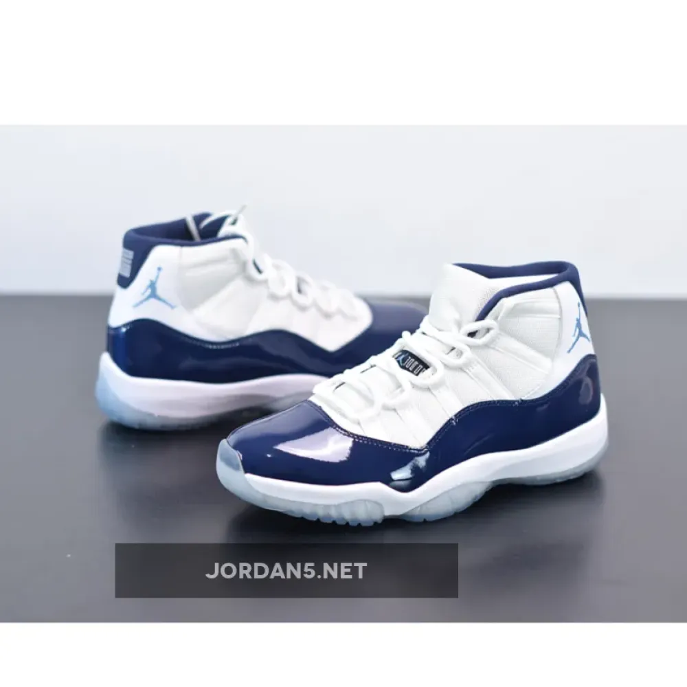 Air Jordan 11 Retro “Win Like ’82” White/Midnight Navy-University Blue 378037-123