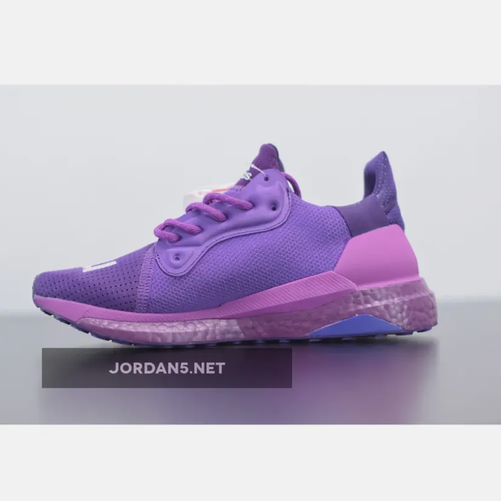 Pharrell Williams x adidas Solar Hu Glide “Now Is Her Time” Purple EG7770