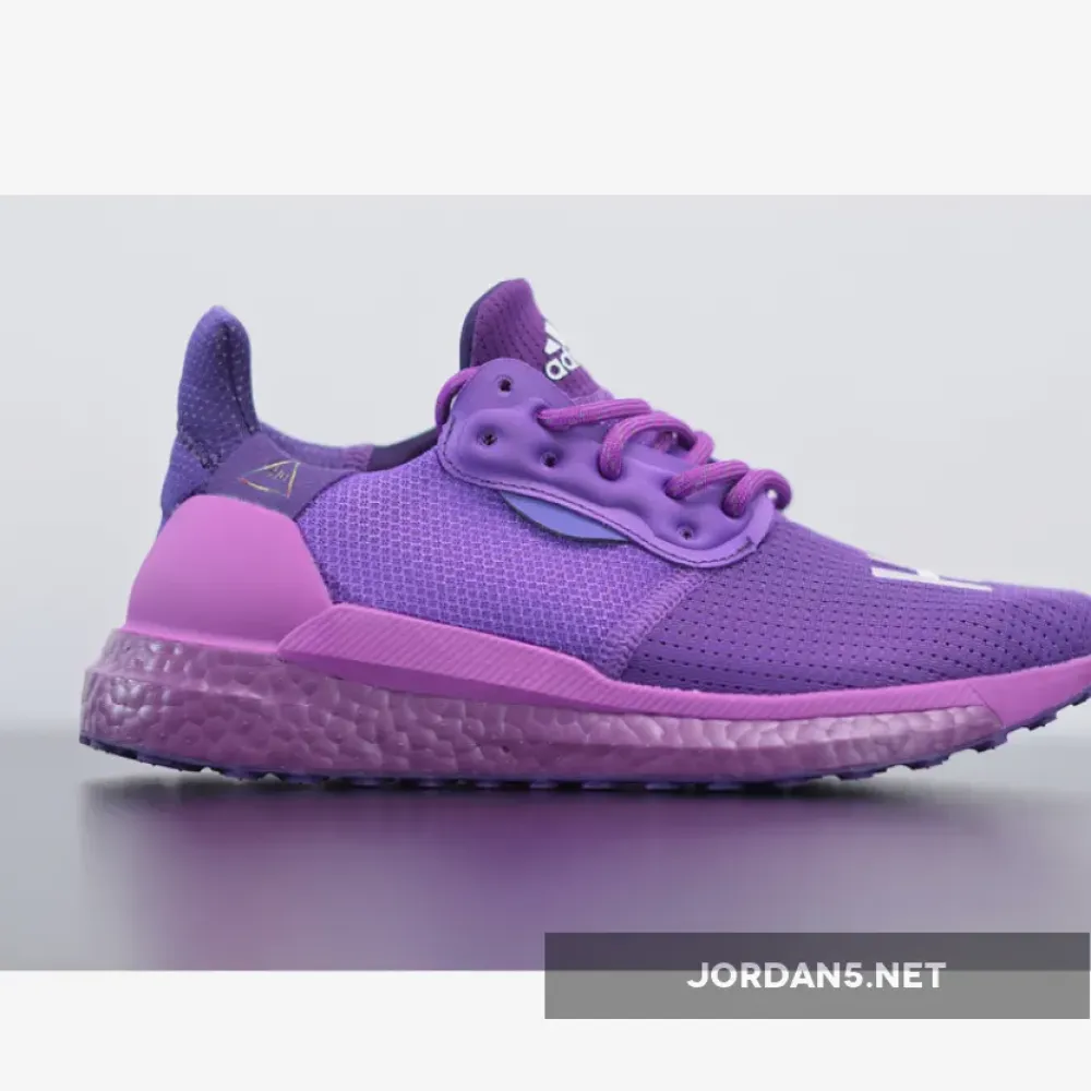 Pharrell Williams x adidas Solar Hu Glide “Now Is Her Time” Purple EG7770