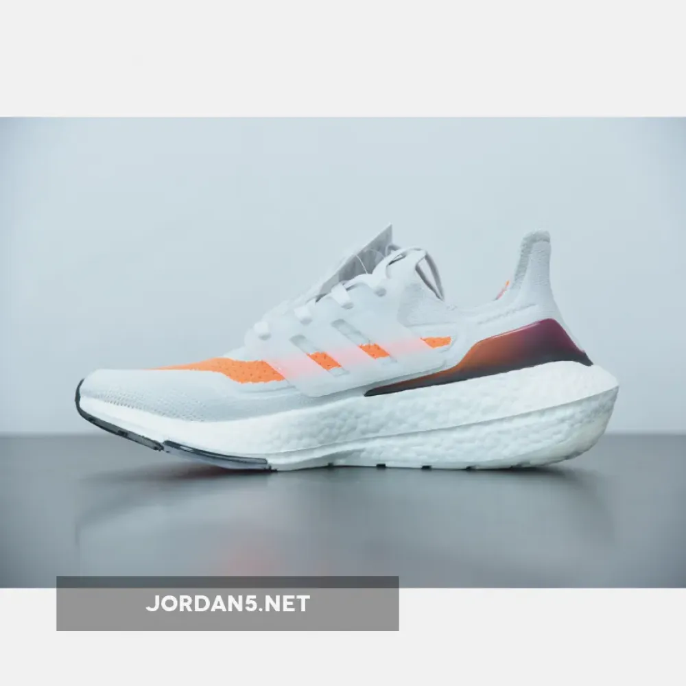 adidas Ultra Boost 2021 Grey Screaming Orange  FY0375