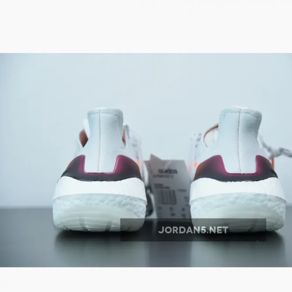 adidas Ultra Boost 2021 Grey Screaming Orange  FY0375