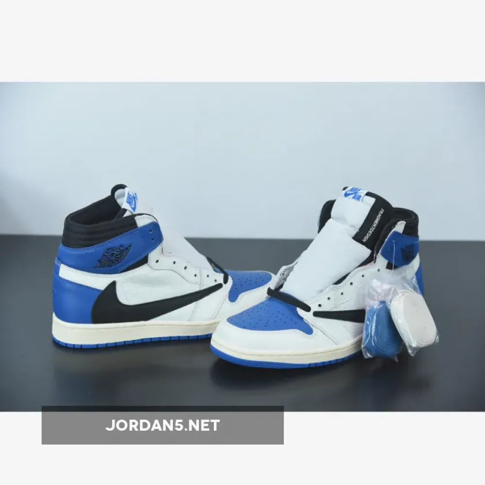 Travis Scott x Fragment x Air Jordan 1 High OG SP “Military Blue” DH3227-105
