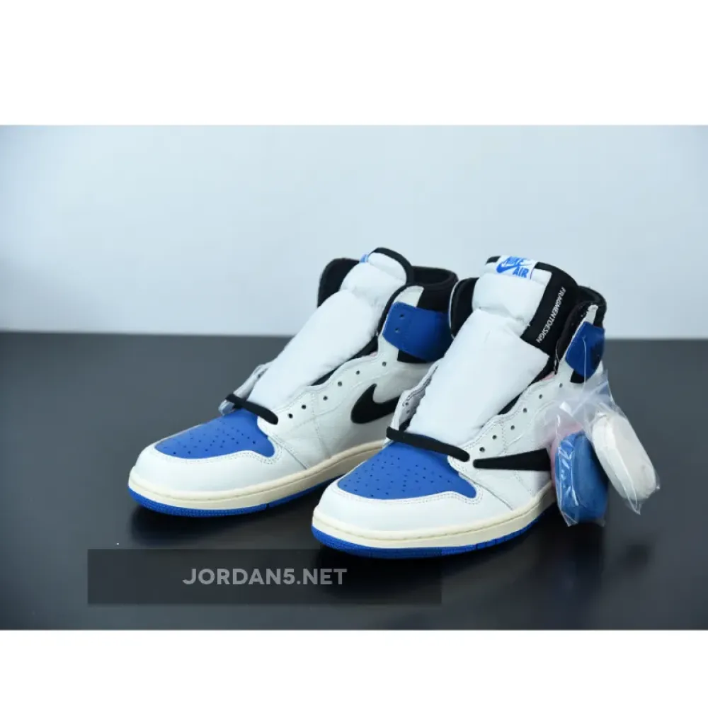 Travis Scott x Fragment x Air Jordan 1 High OG SP “Military Blue” DH3227-105