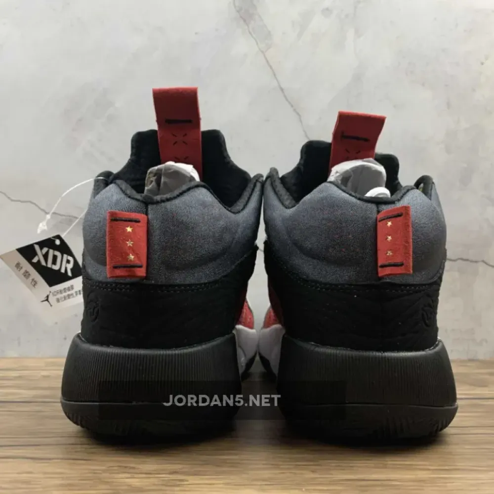 Titan x Air Jordan 35 Grey Charcoal Black Gold  DD4701-001