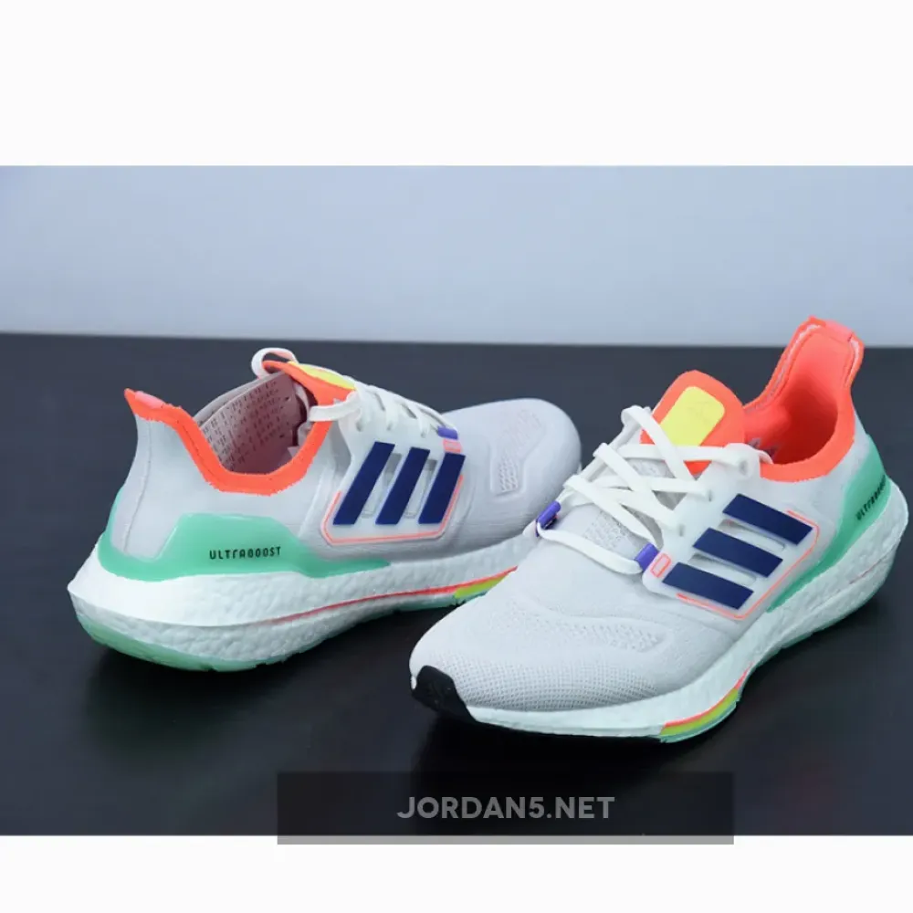 adidas Ultra Boost 21 Crystal White/Legacy Indigo/Turbo GY8688