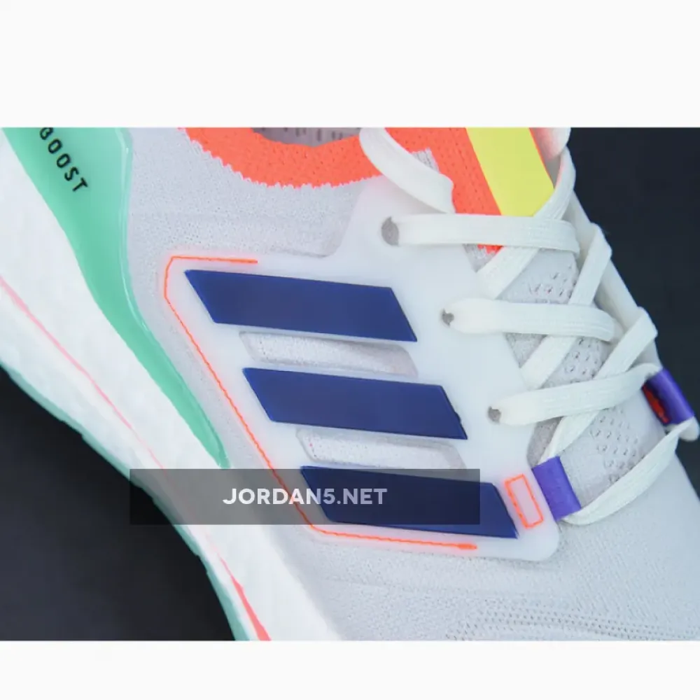 adidas Ultra Boost 21 Crystal White/Legacy Indigo/Turbo GY8688