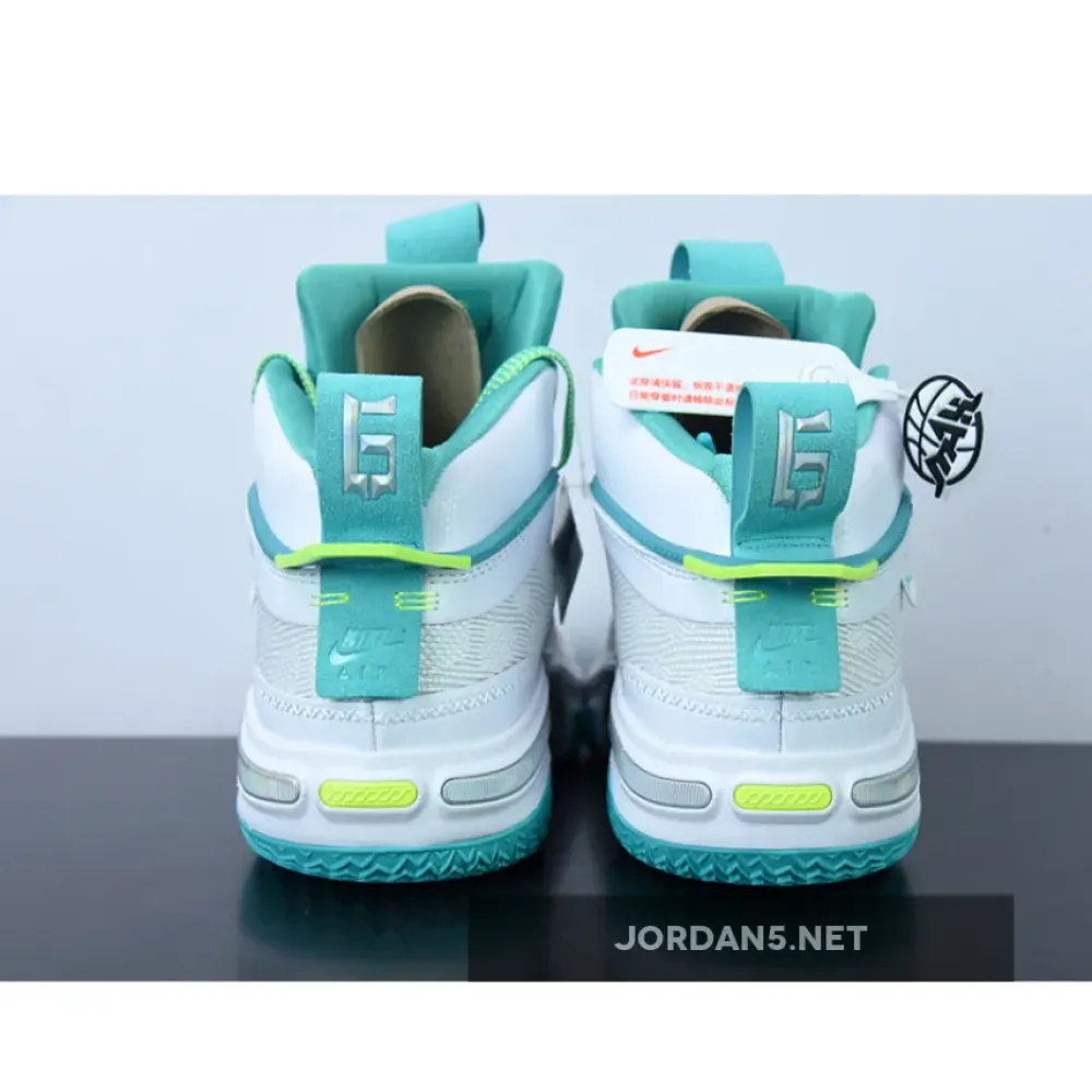 Air Jordan 36 Guo Ailun White/Teal  DM0796-107