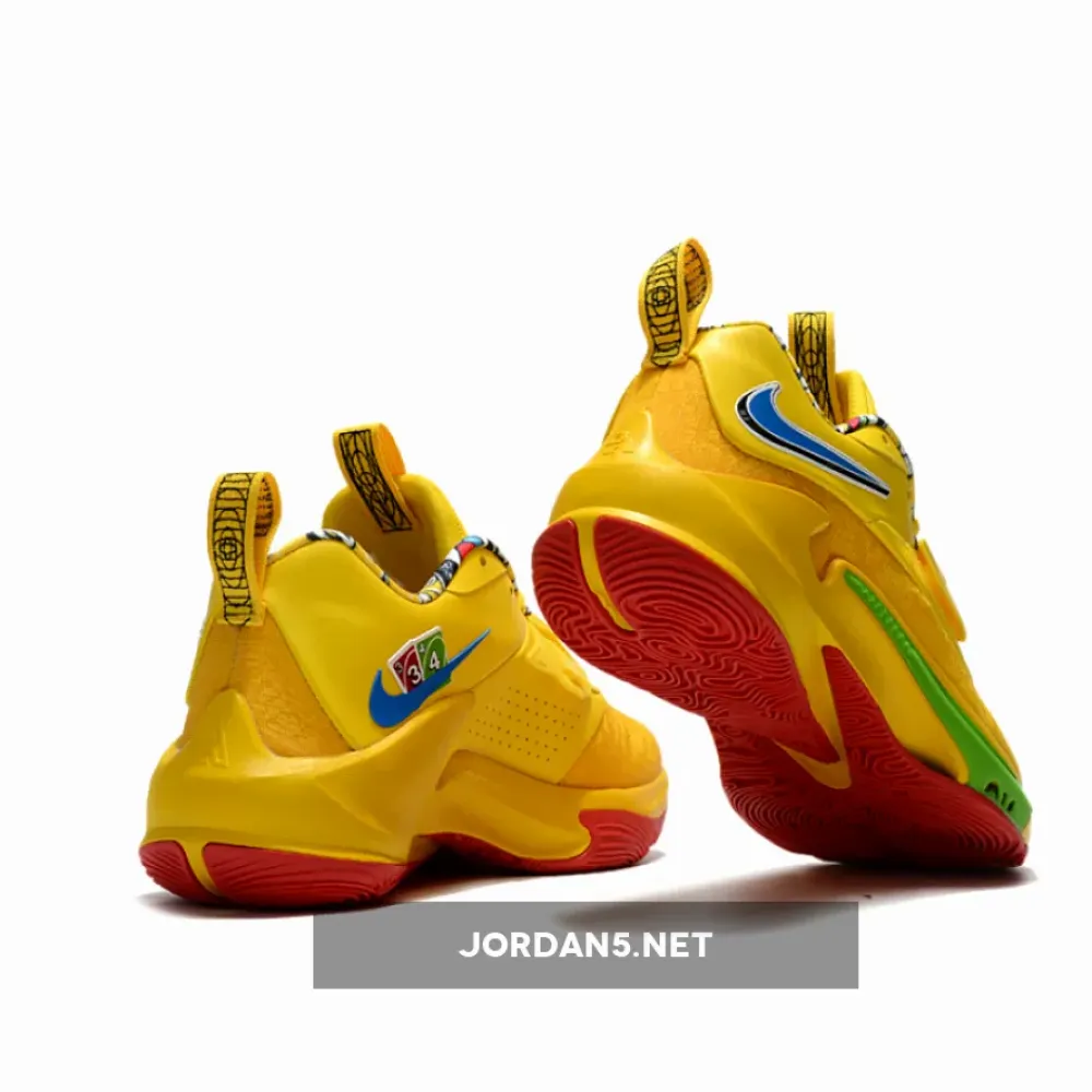 UNO X Nike Zoom Freak 3 Yellow/Blue-Green  DC9364-700