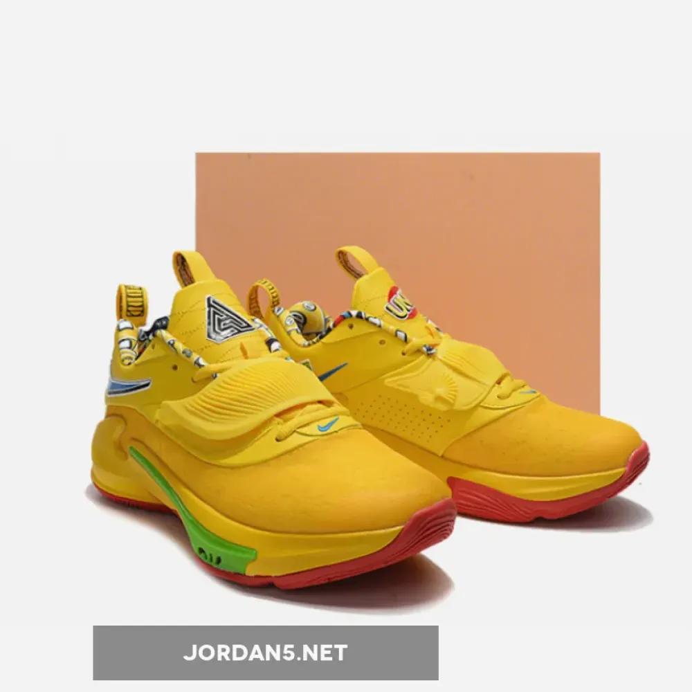 UNO X Nike Zoom Freak 3 Yellow/Blue-Green  DC9364-700