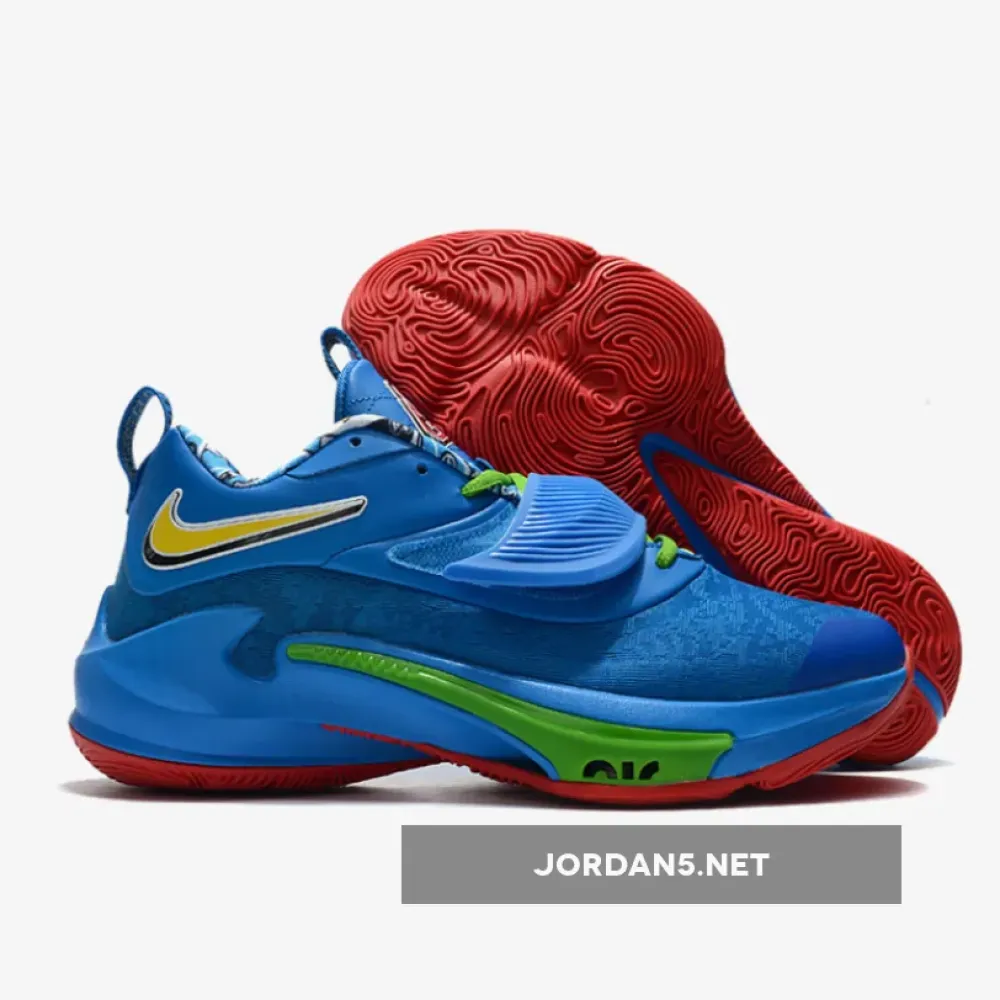 UNO X Nike Zoom Freak 3 Photo Blue/Black-White-University Red  DC9364-400