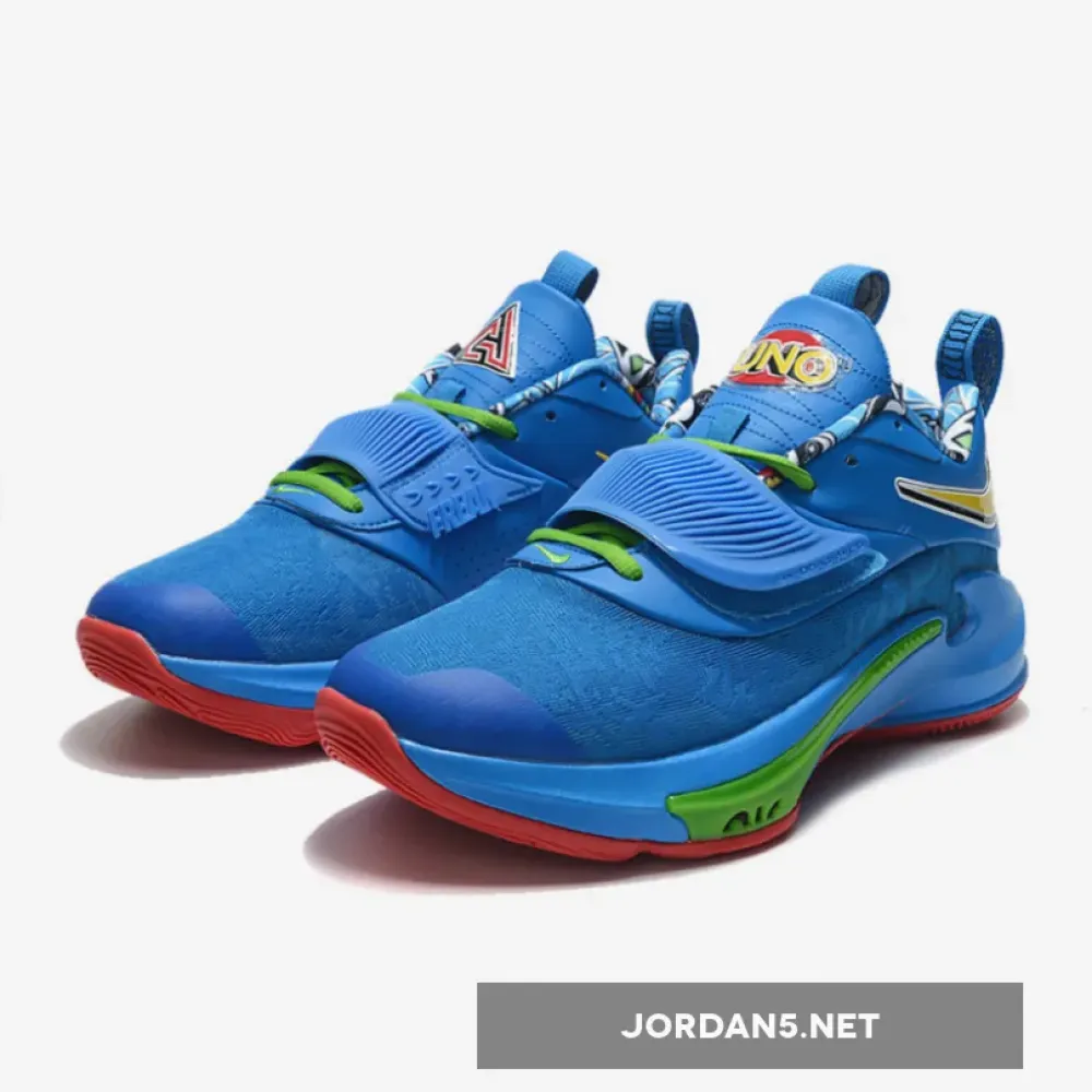 UNO X Nike Zoom Freak 3 Photo Blue/Black-White-University Red  DC9364-400