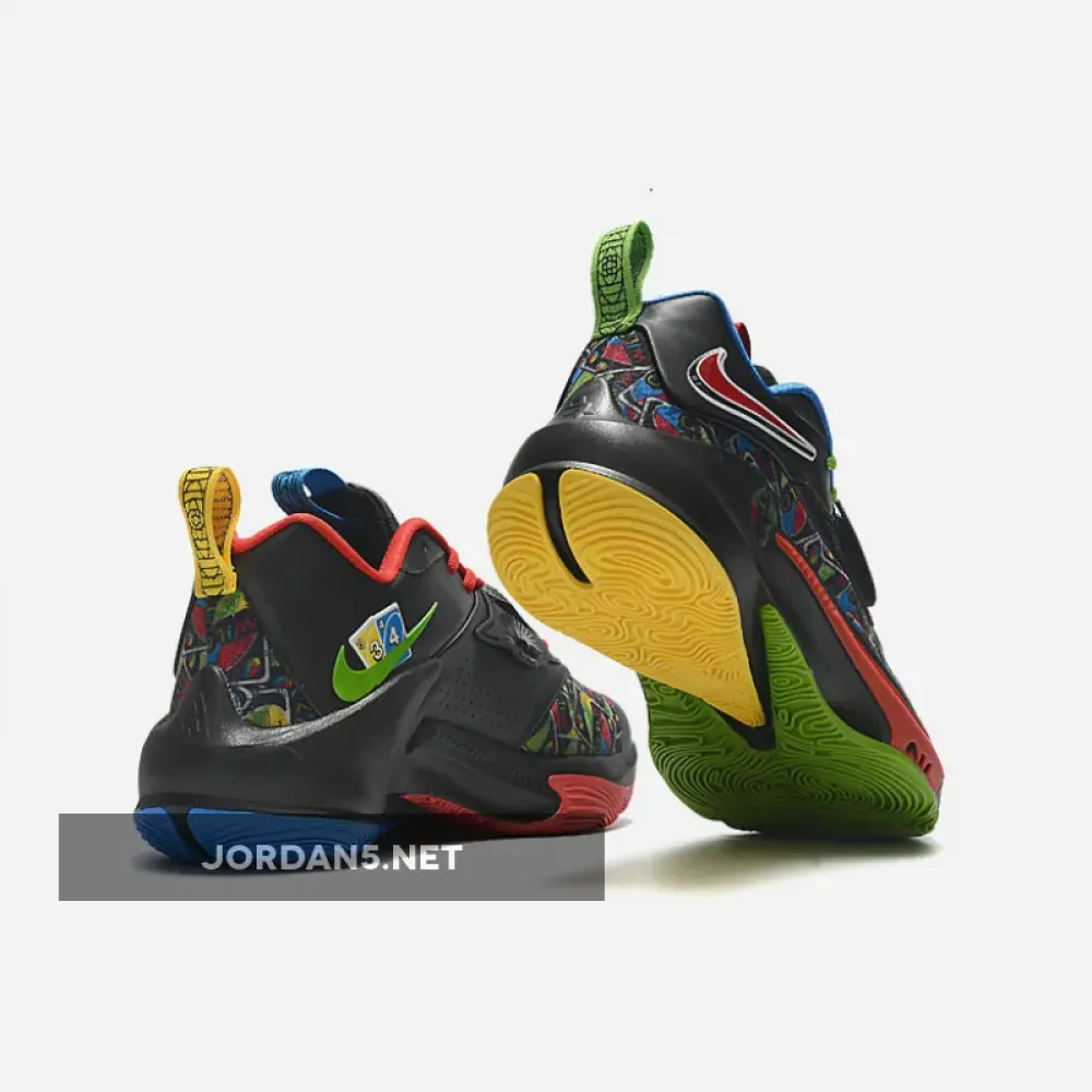 UNO X Nike Zoom Freak 3 ‘Face It’ Black/Red-Blue-Green  DC9364-001