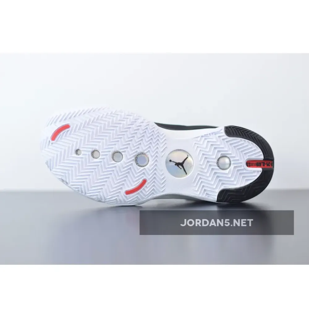 Air Jordan 34 “Bred” White/Orbit Red  AR3240-100