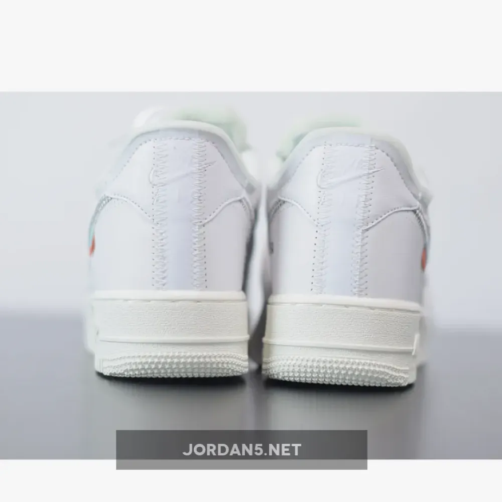 Off-White x Nike Air Force 1 Low “ComplexCon” White/Metallic Silver  AO4297-100