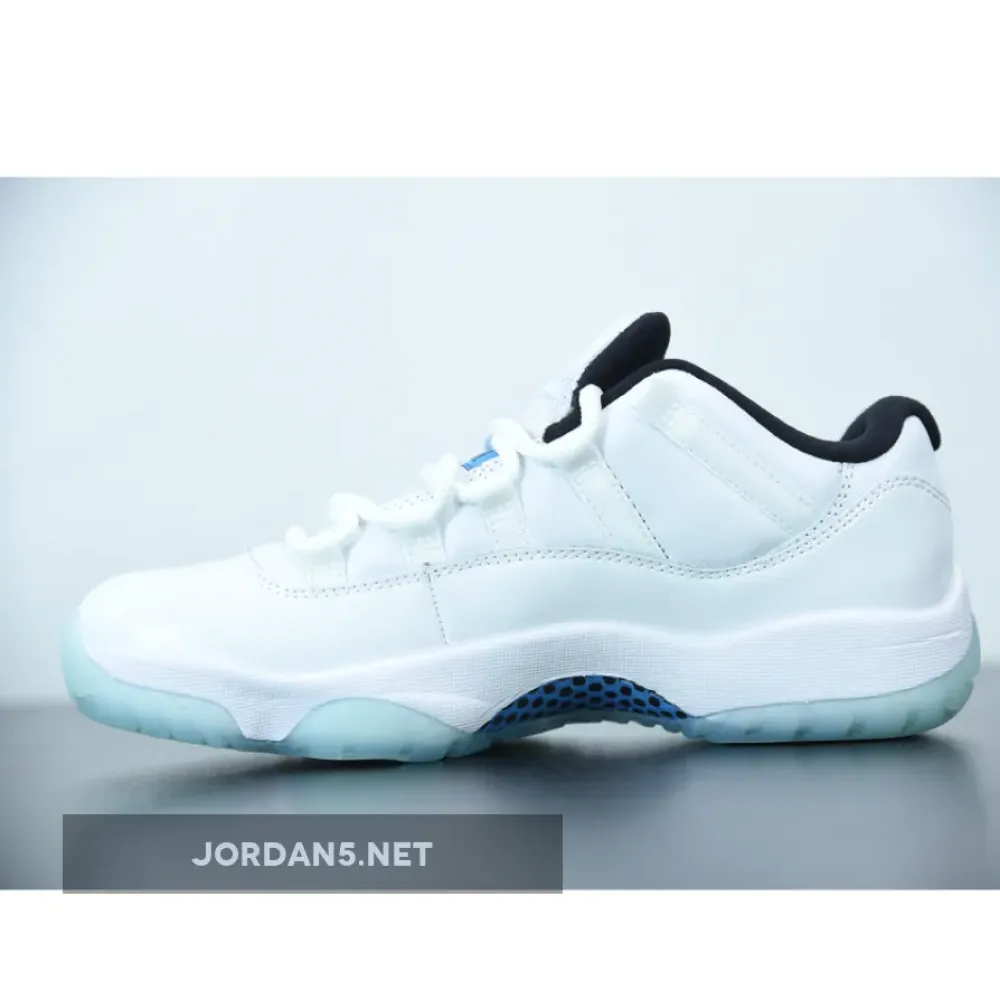Air Jordan 11 Low “Legend Blue” White/Black-Legend Blue  AV2187-117