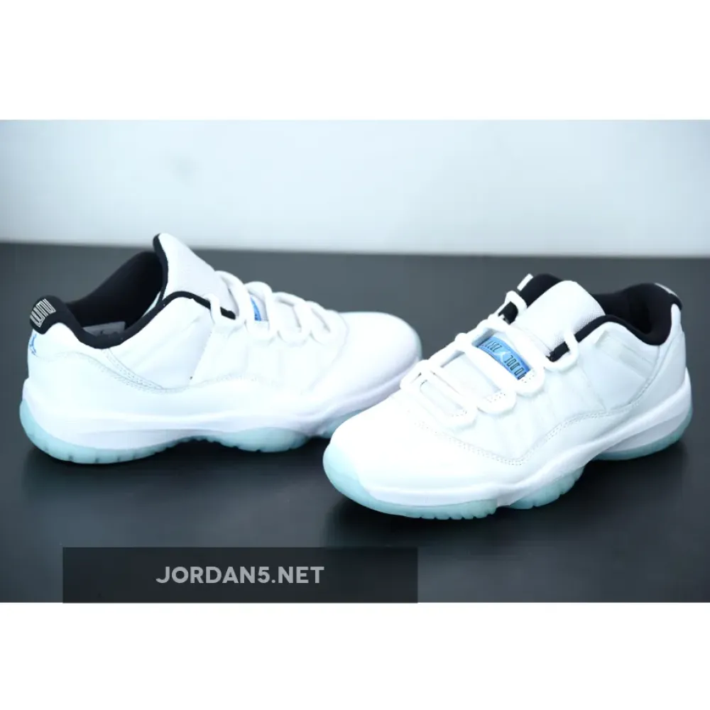 Air Jordan 11 Low “Legend Blue” White/Black-Legend Blue  AV2187-117