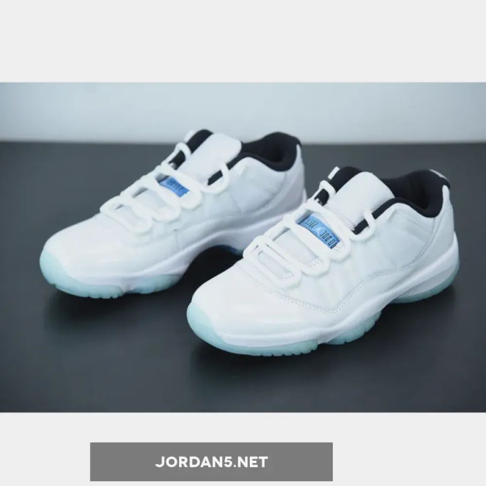 Air Jordan 11 Low “Legend Blue” White/Black-Legend Blue  AV2187-117