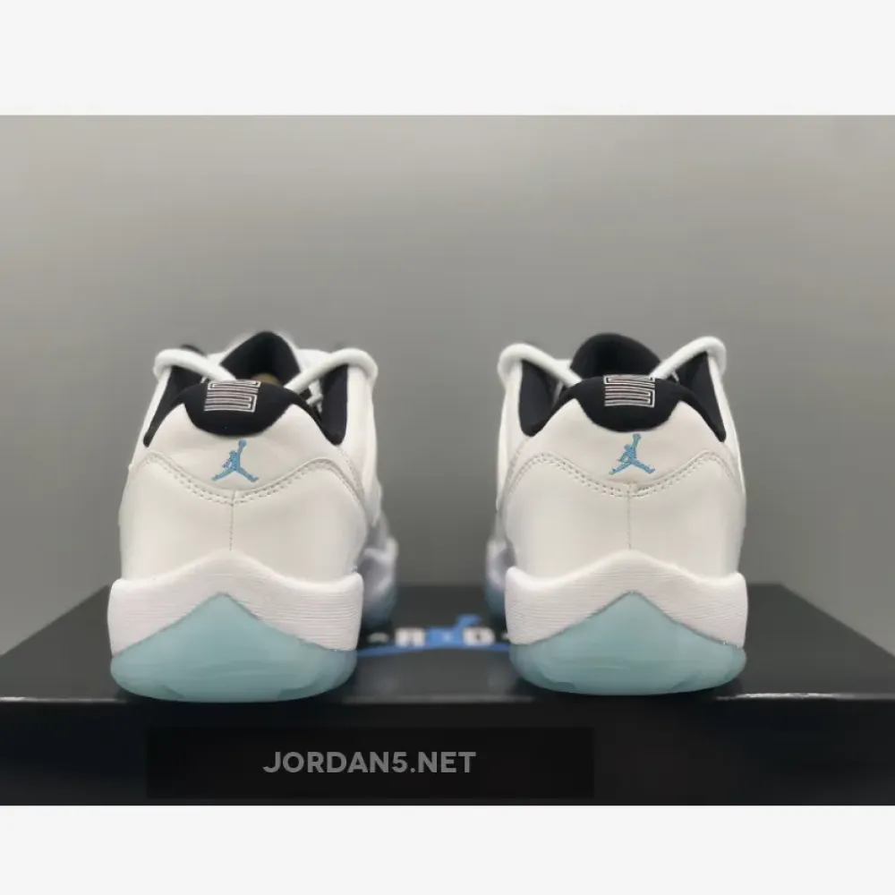 Air Jordan 11 Low “Legend Blue” White/Black-Legend Blue  AV2187-117