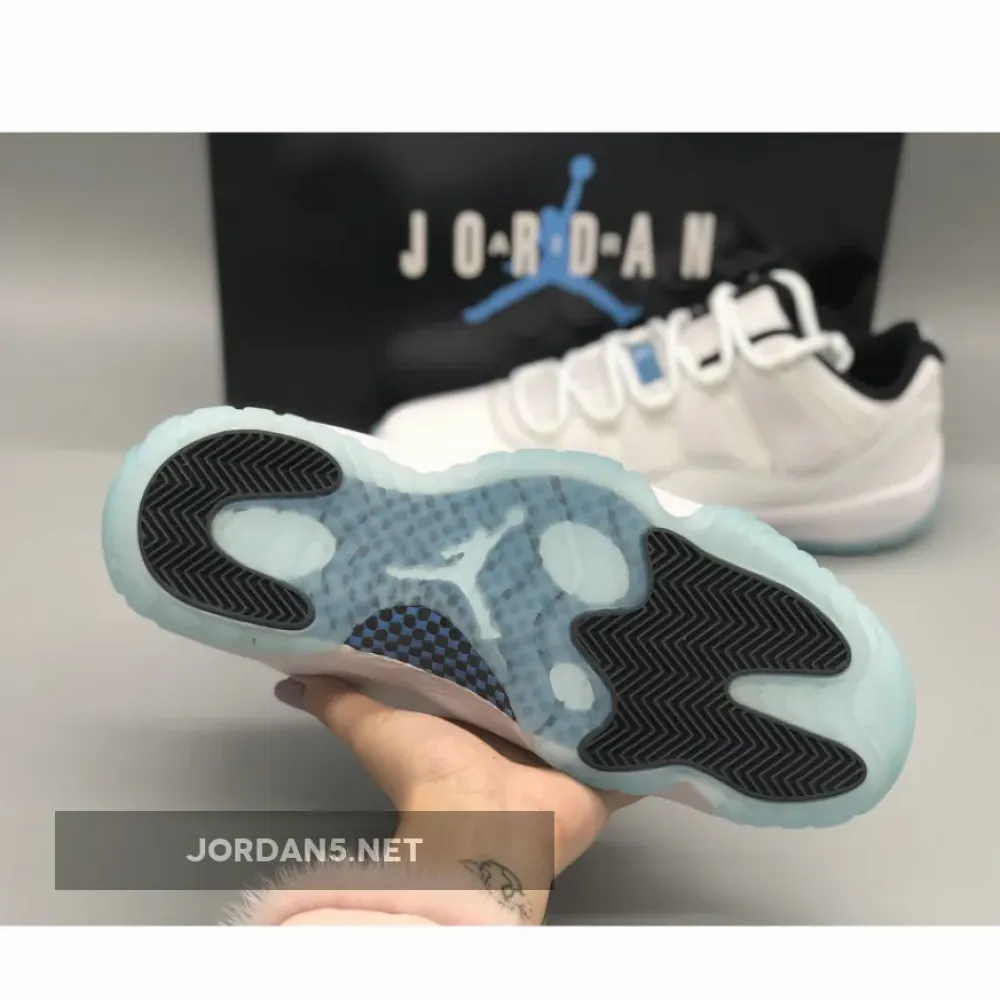 Air Jordan 11 Low “Legend Blue” White/Black-Legend Blue  AV2187-117