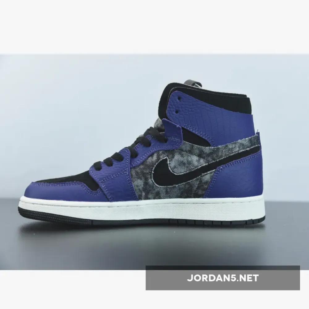 Air Jordan 1 Zoom Comfort “Bayou Boys” New Orchid/Lime Blast-Black DC2133-500