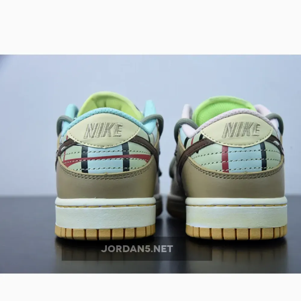 Nike SB Dunk Low Prm “Cashew Nut Flower” Beige Brown White