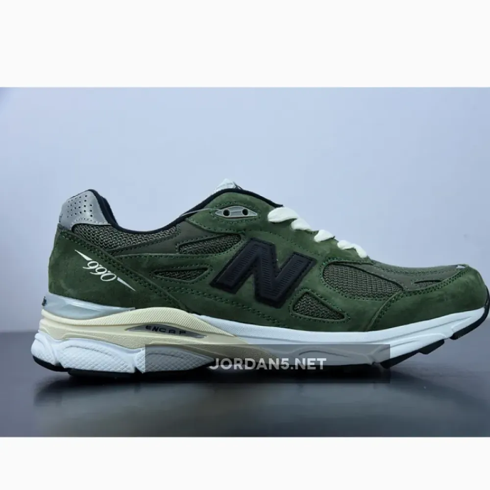JJJJound x New Balance 990v3 Olive  M990JD3
