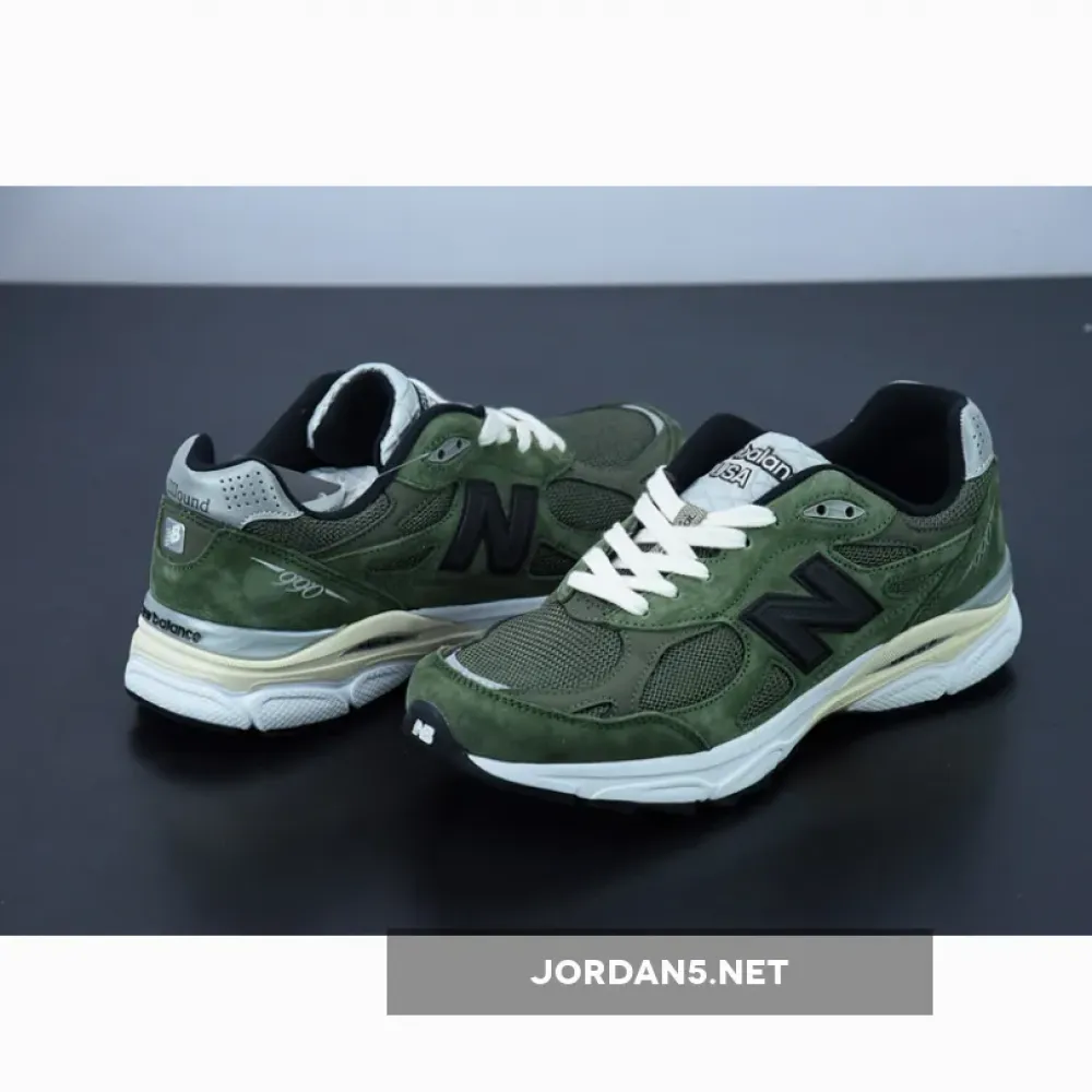 JJJJound x New Balance 990v3 Olive  M990JD3