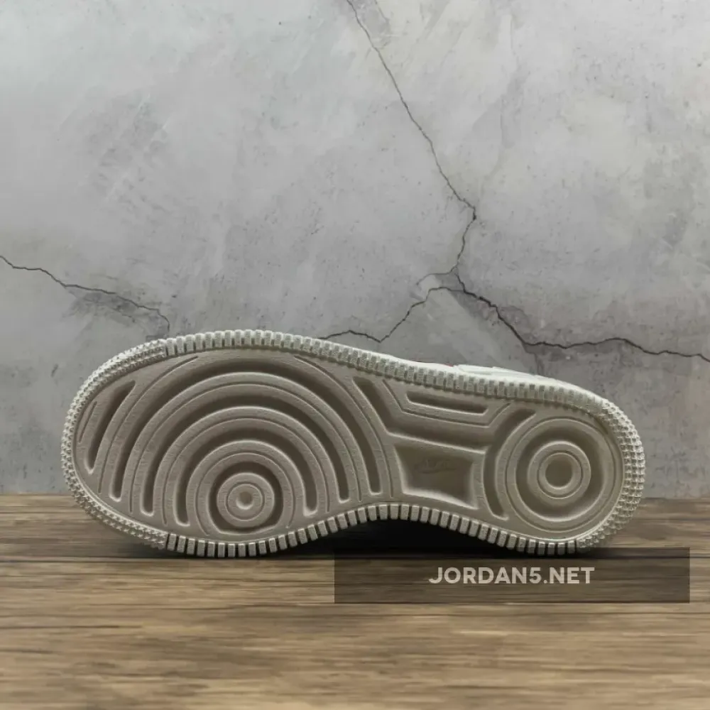 Nike Air Force 1 Shadow White/Bleached Aqua-Black-Chile Red  DA4291-100