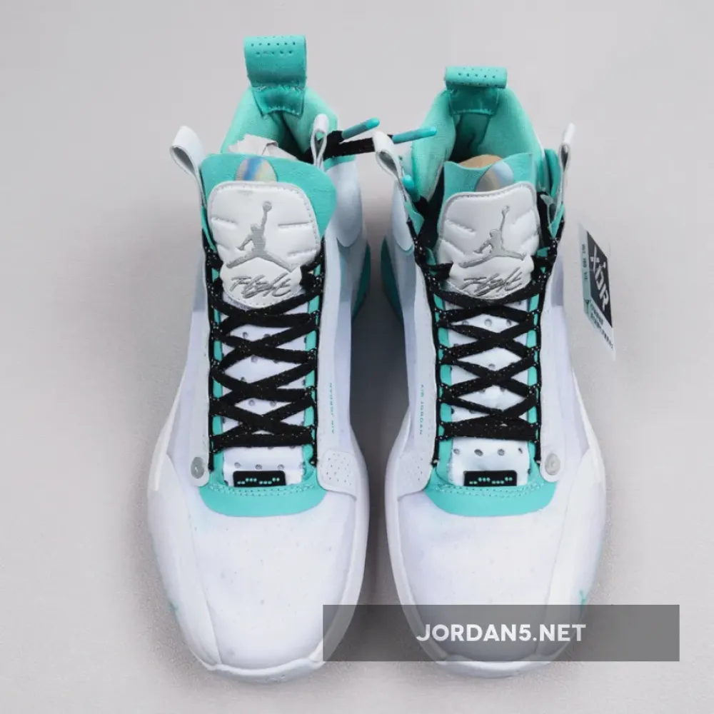 Air Jordan 34 “Guo Ailun PE” White Green  BQ3381-103