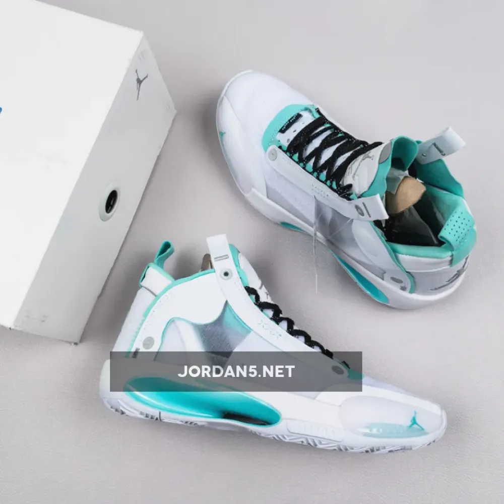 Air Jordan 34 “Guo Ailun PE” White Green  BQ3381-103