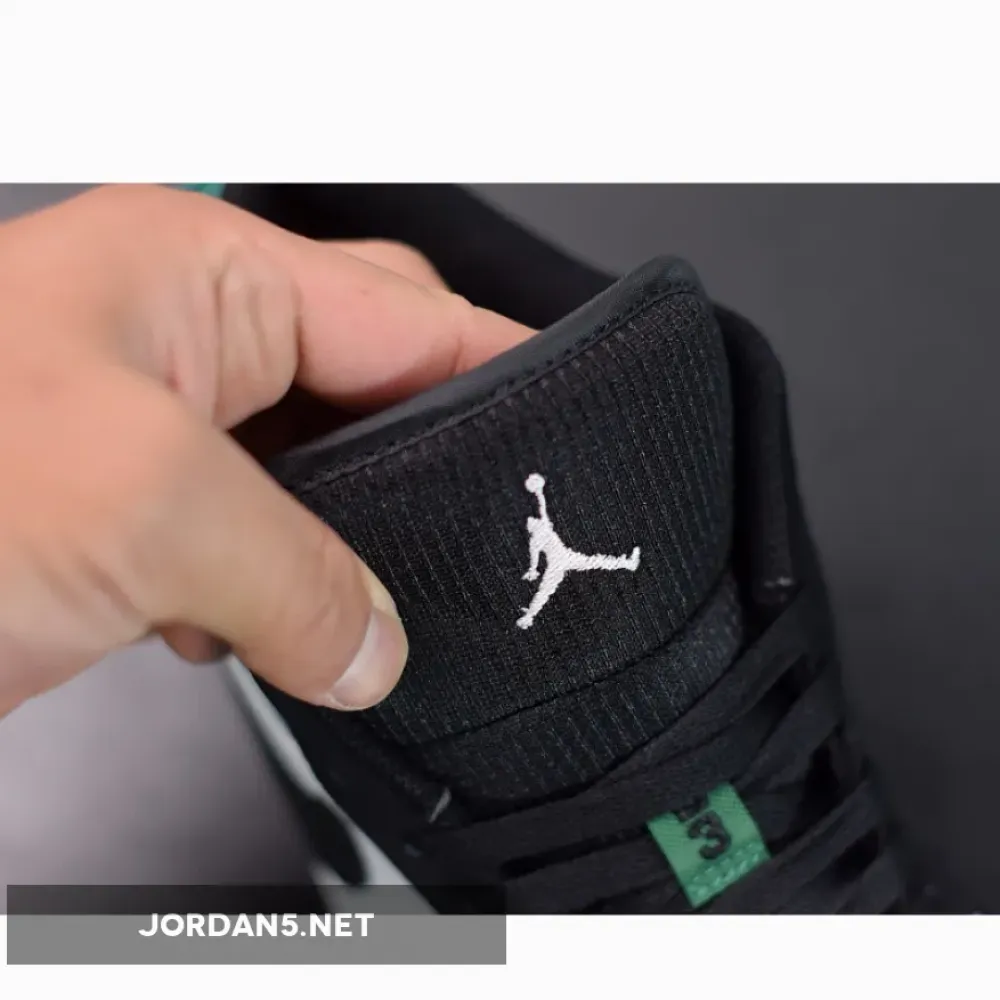 Air Jordan 1 Low White/Black-Mystic Green  553558-113