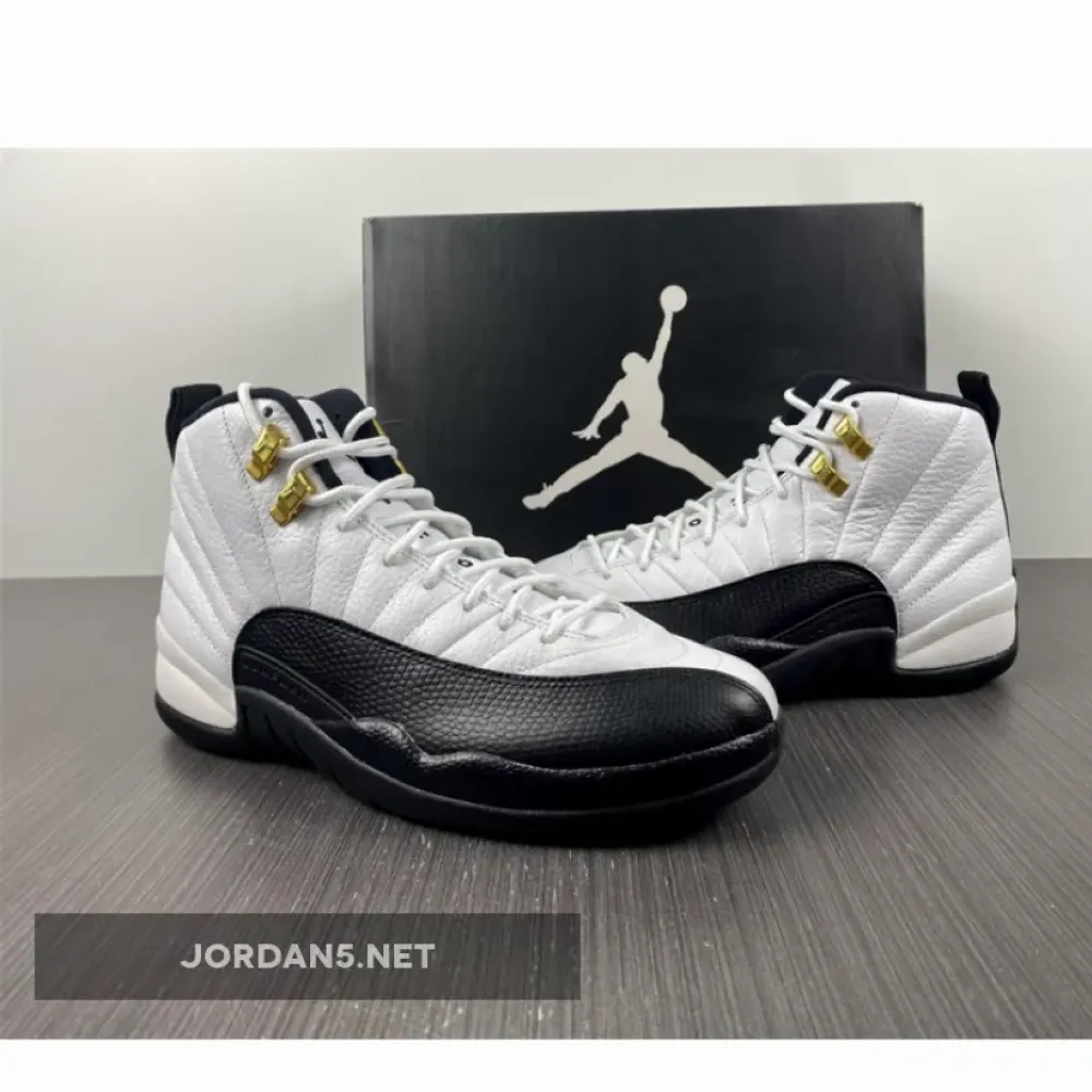 Air Jordan 12 ‘Taxi’ White/Black-Taxi-Varsity Red  130690-125