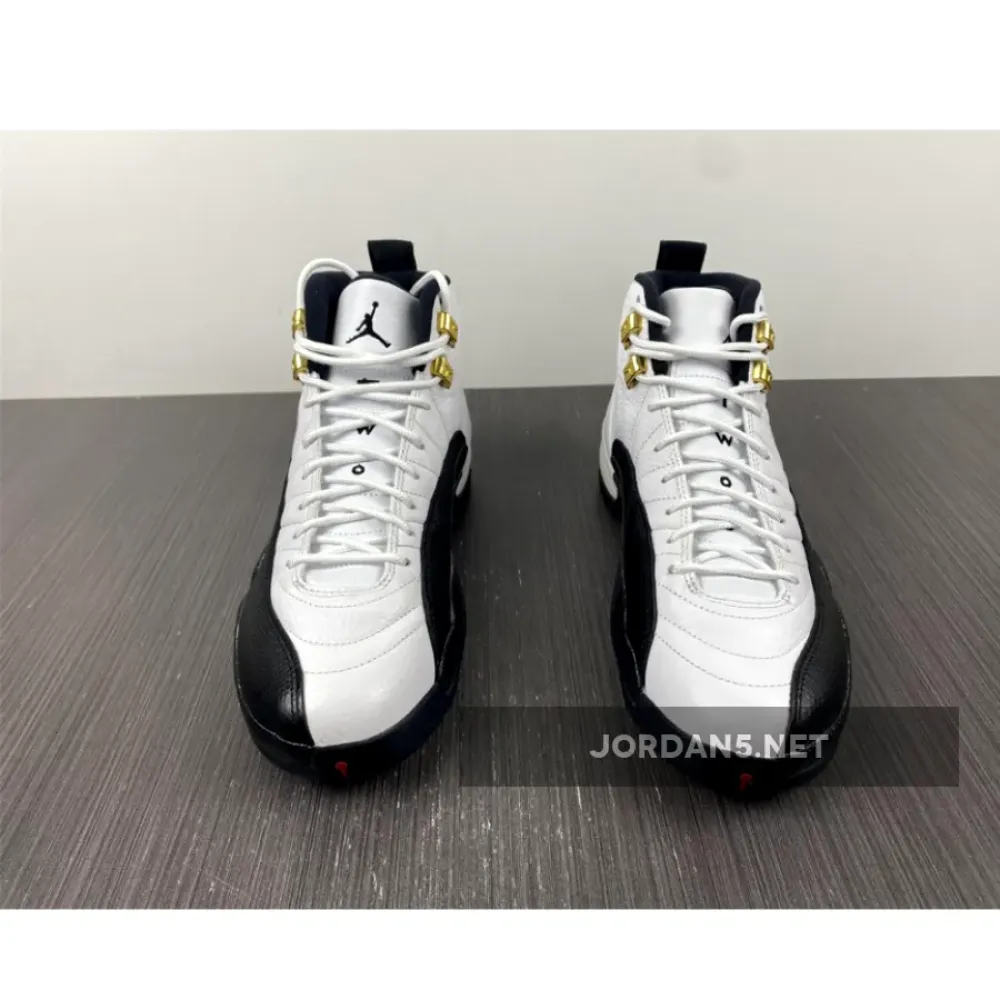 Air Jordan 12 ‘Taxi’ White/Black-Taxi-Varsity Red  130690-125