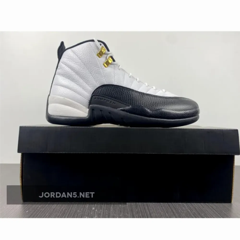 Air Jordan 12 ‘Taxi’ White/Black-Taxi-Varsity Red  130690-125