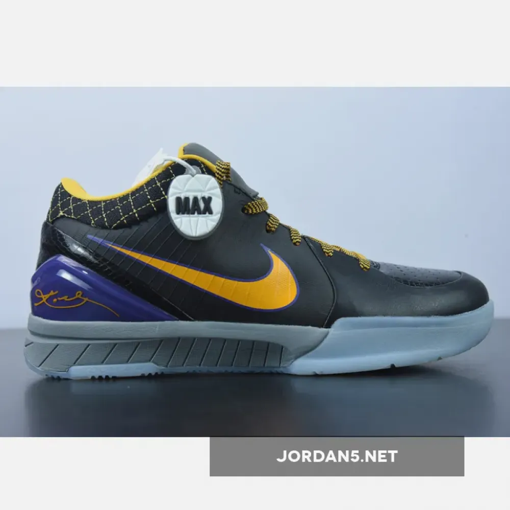 Nike Zoom Kobe 4 Protro “Carpe Diem” Black/Del Sol-Varsity Purple  AV6339-001