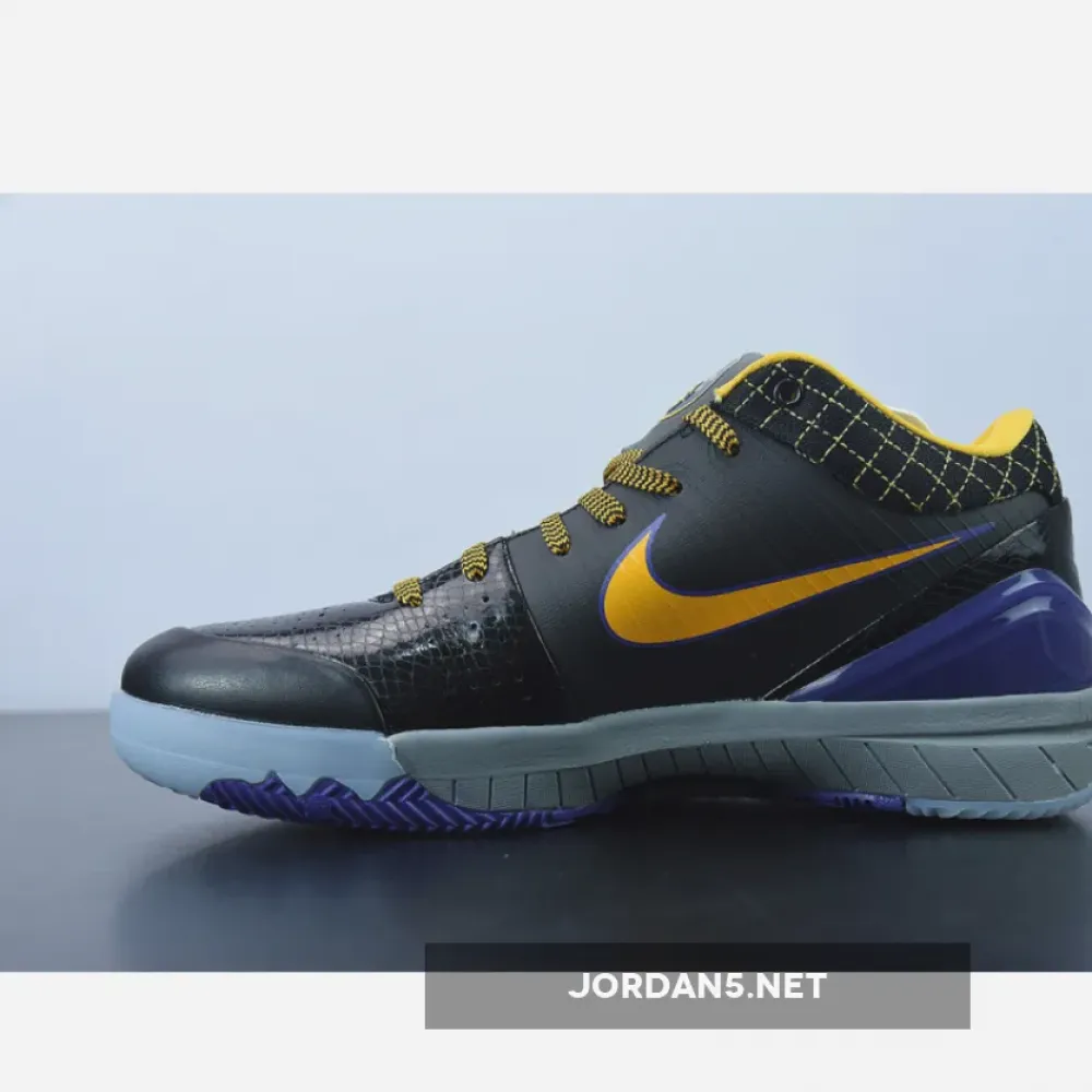Nike Zoom Kobe 4 Protro “Carpe Diem” Black/Del Sol-Varsity Purple  AV6339-001