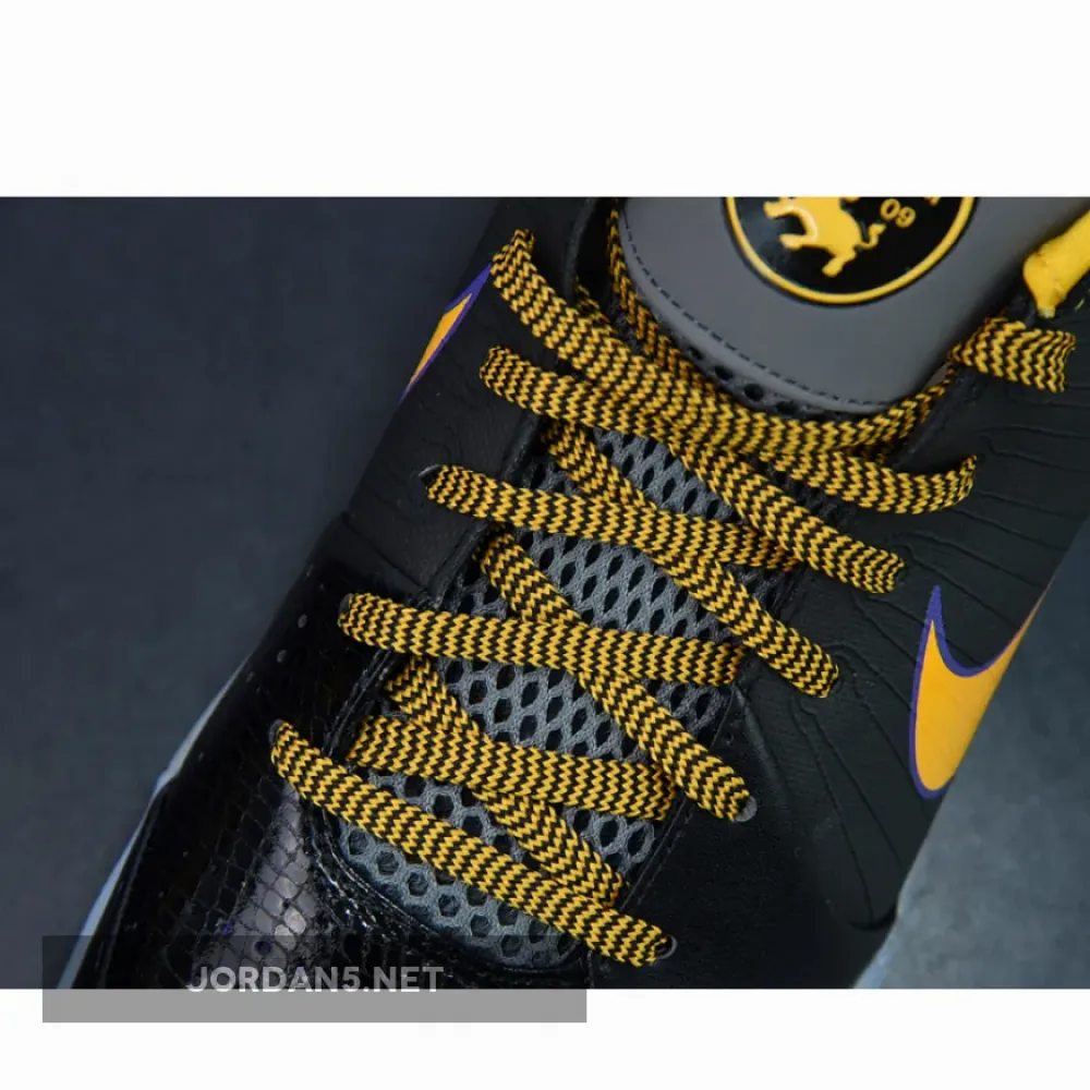 Nike Zoom Kobe 4 Protro “Carpe Diem” Black/Del Sol-Varsity Purple  AV6339-001