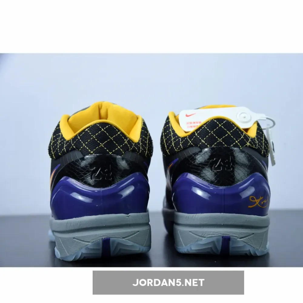Nike Zoom Kobe 4 Protro “Carpe Diem” Black/Del Sol-Varsity Purple  AV6339-001