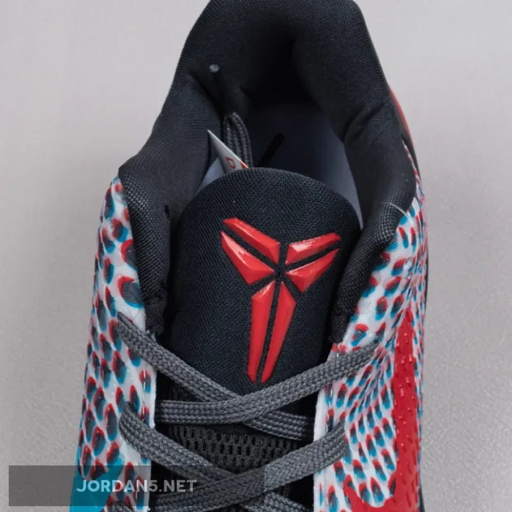 Nike Kobe 6 Protro ‘3D Hollywood’ Dark Grey/Daring Red-Chlorine Blue  DD2305-003