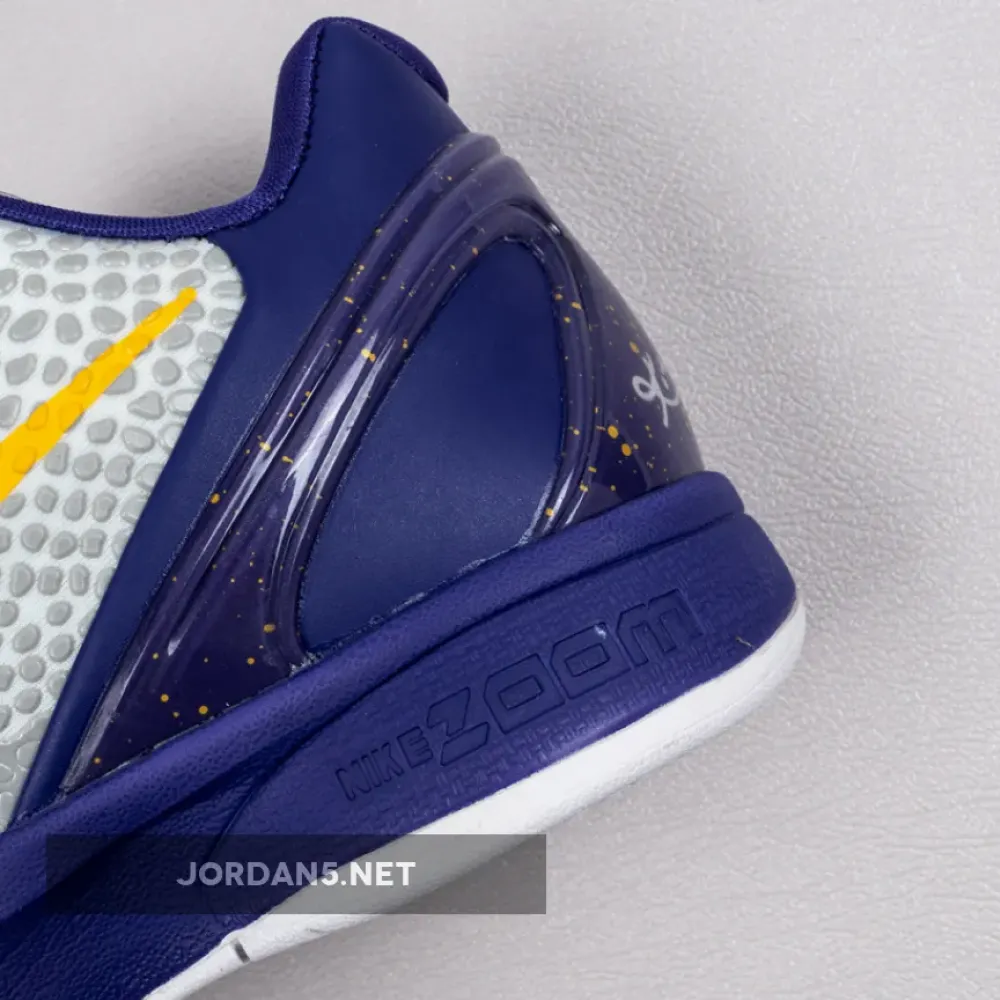 Nike Kobe 6 Protro ‘3D Lakers’ White/Purple-Grey-Yellow