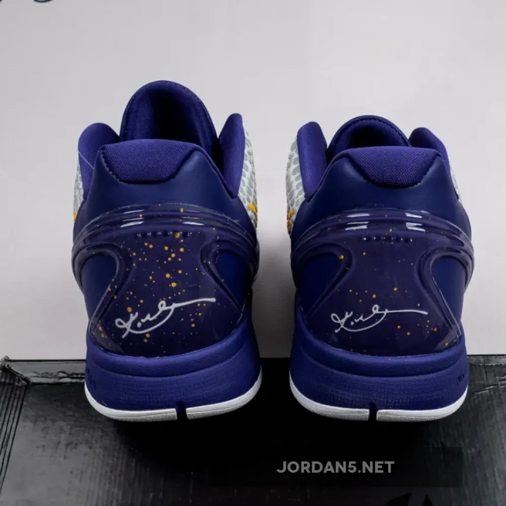 Nike Kobe 6 Protro ‘3D Lakers’ White/Purple-Grey-Yellow