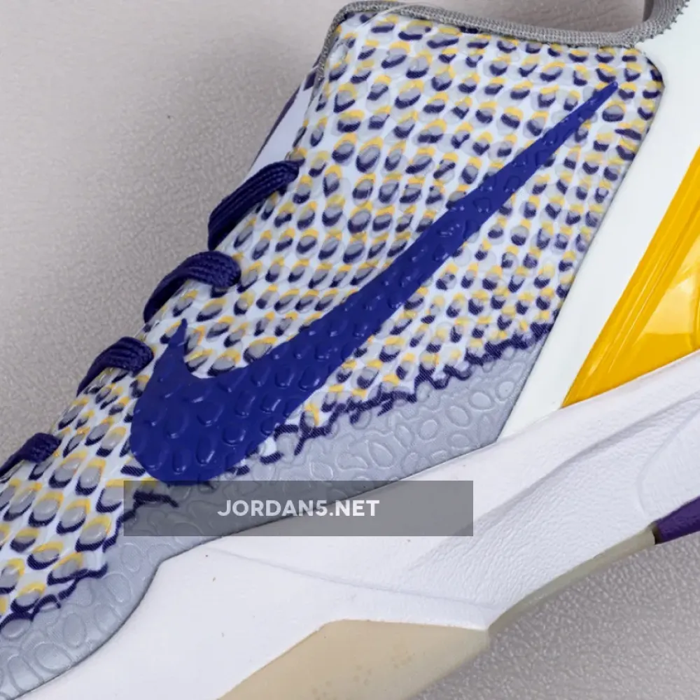 Nike Kobe 6 Protro ‘3D Lakers’ White/Del Sol/Club Purple CW2190-101 cw2190-101