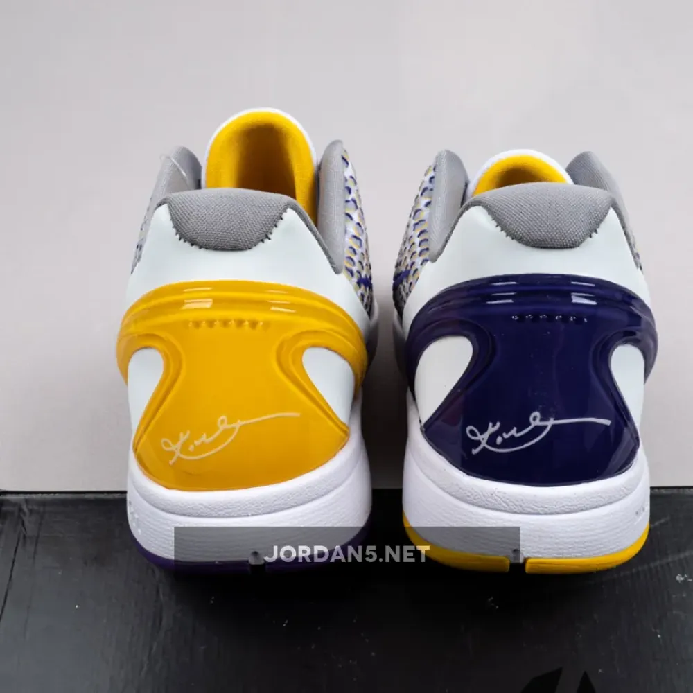 Nike Kobe 6 Protro ‘3D Lakers’ White/Del Sol/Club Purple CW2190-101 cw2190-101