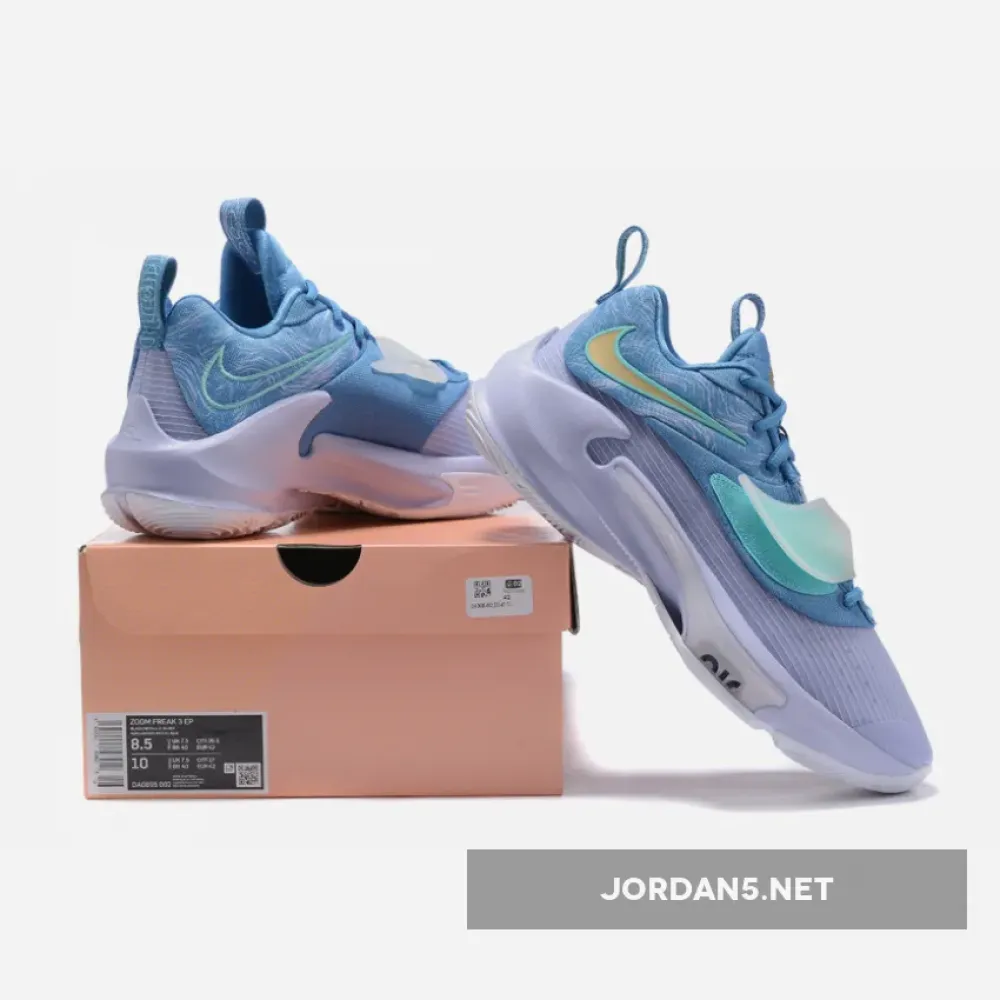 Nike Zoom Freak 3 Dutch Blue/Ghost  DA0694-401