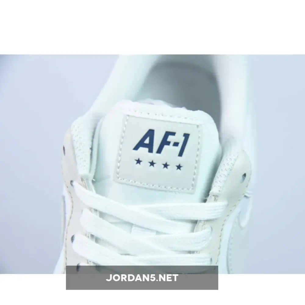 Nike Air Force 1 Low Summit White/Deep Royal-Light Bone  315115-168