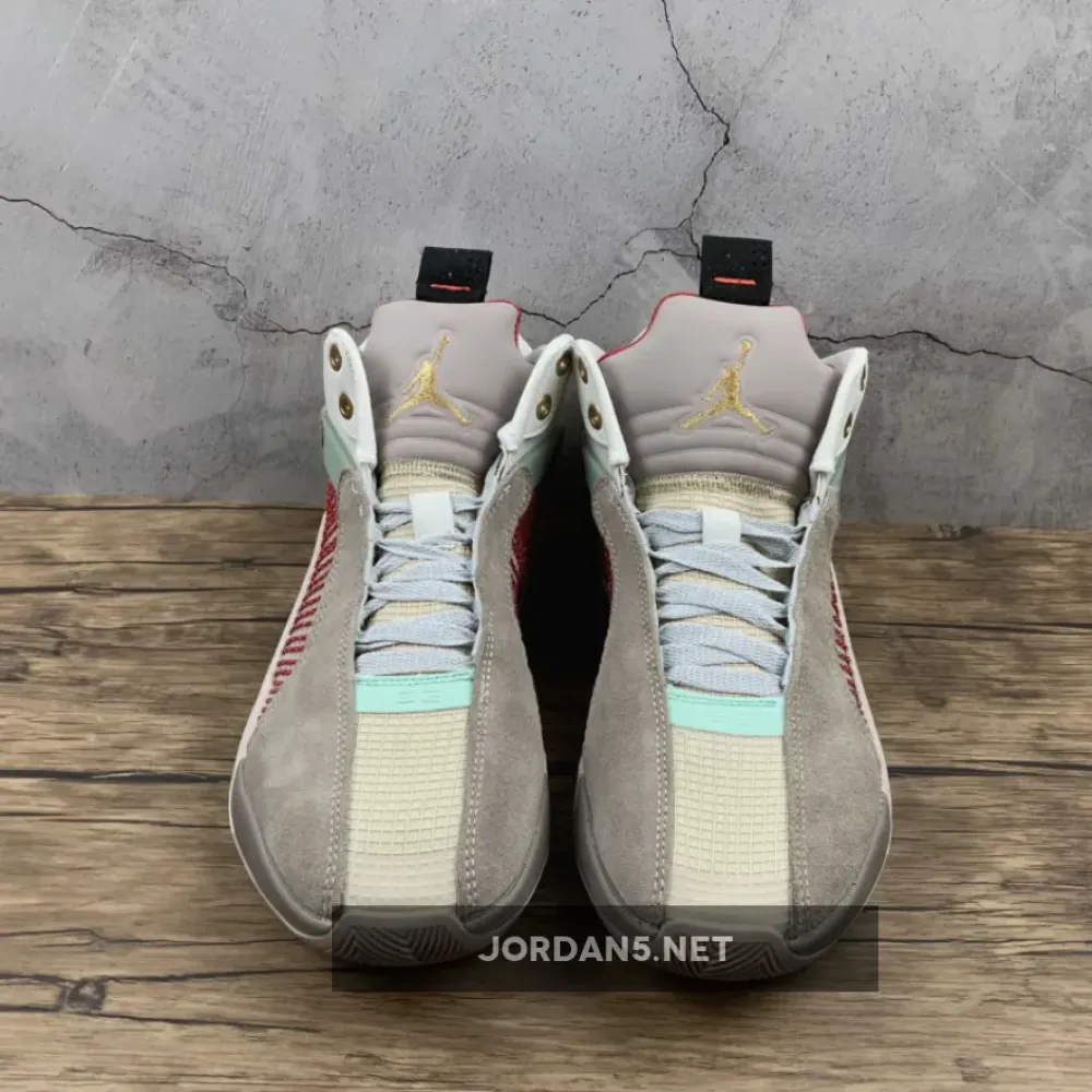 Clot x Air Jordan 35 Sepia Stone/Metallic Gold-Desert Sand  DD9322-200