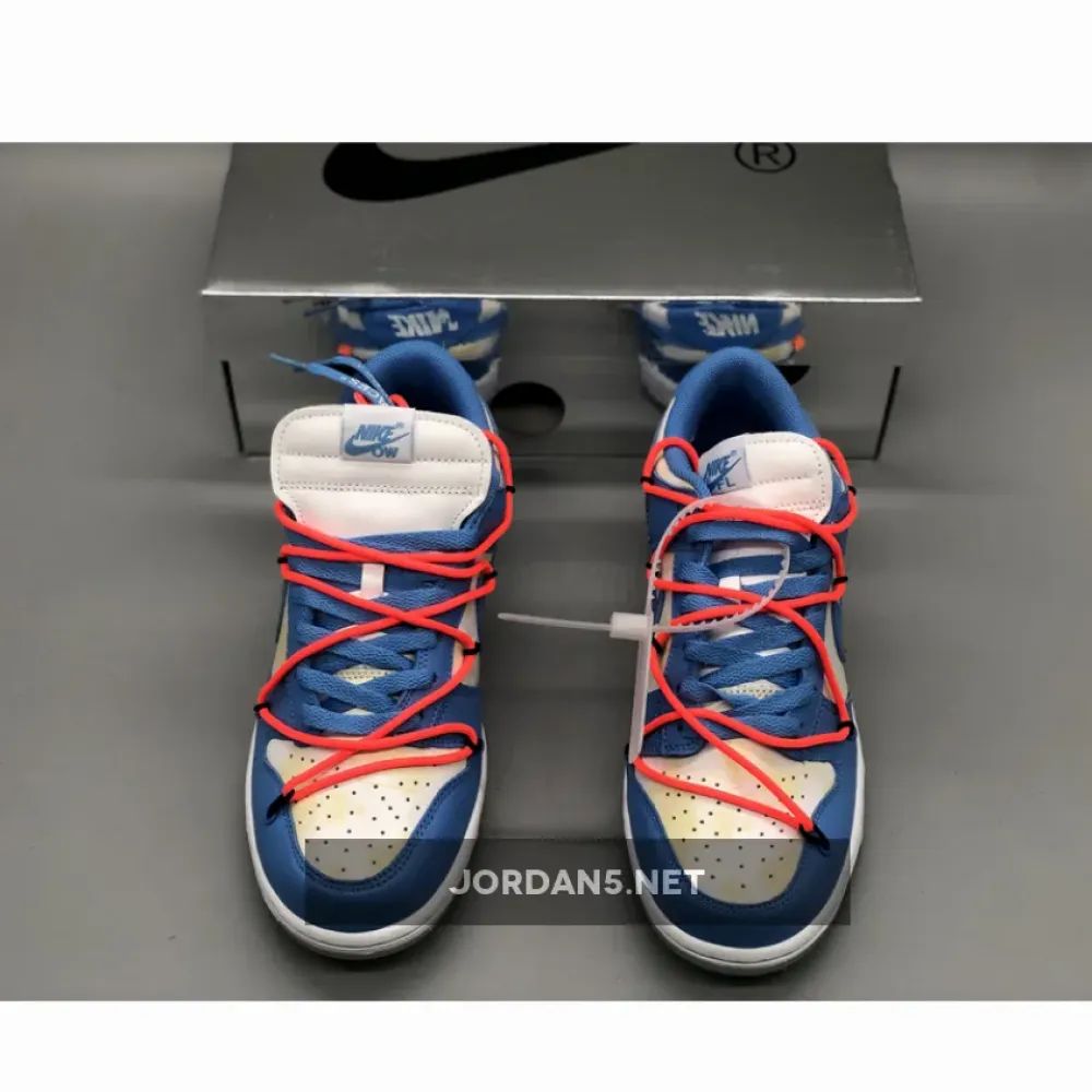 Off-White x Futura x Nike SB Dunk Low ‘UNC’ DD0856-403