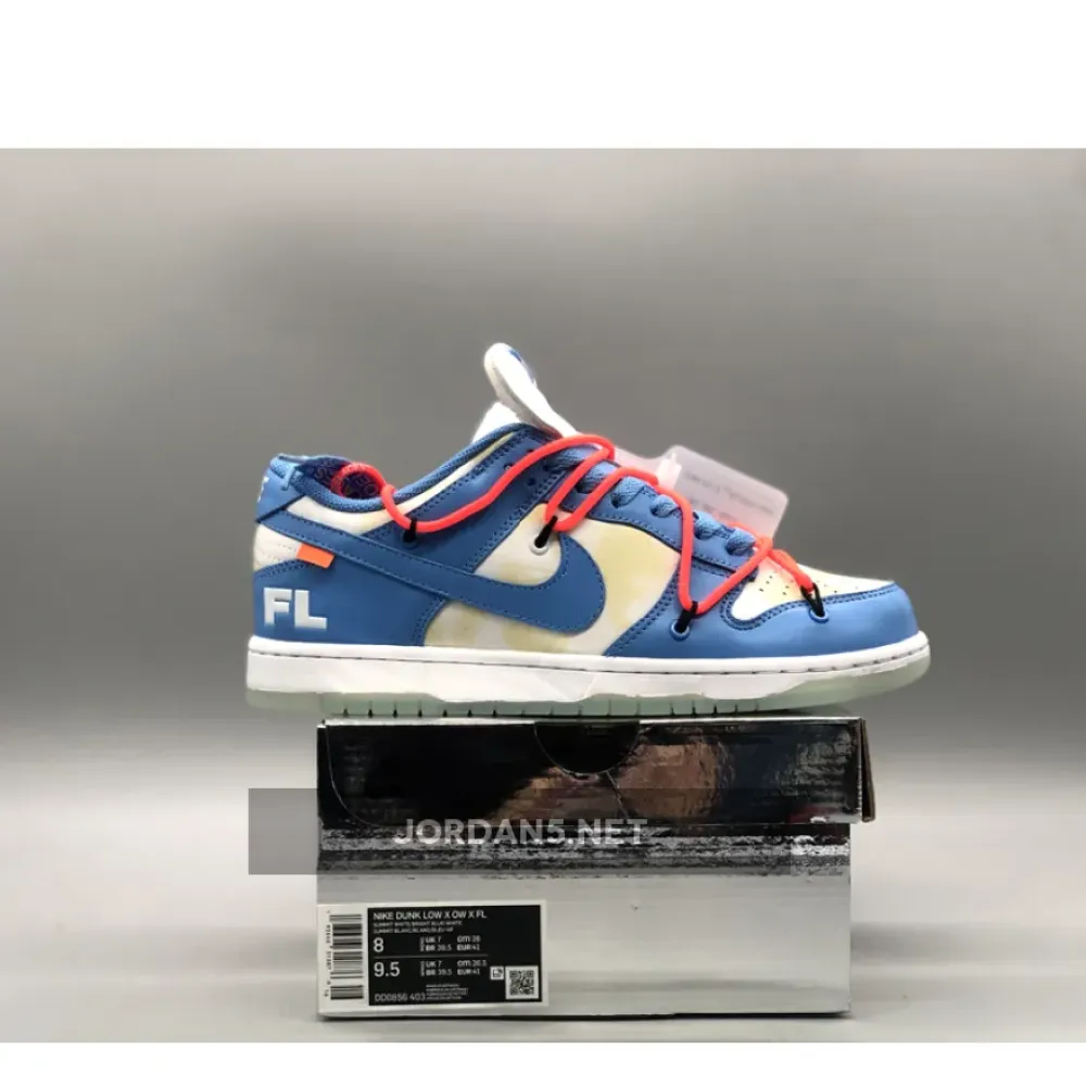 Off-White x Futura x Nike SB Dunk Low ‘UNC’ DD0856-403