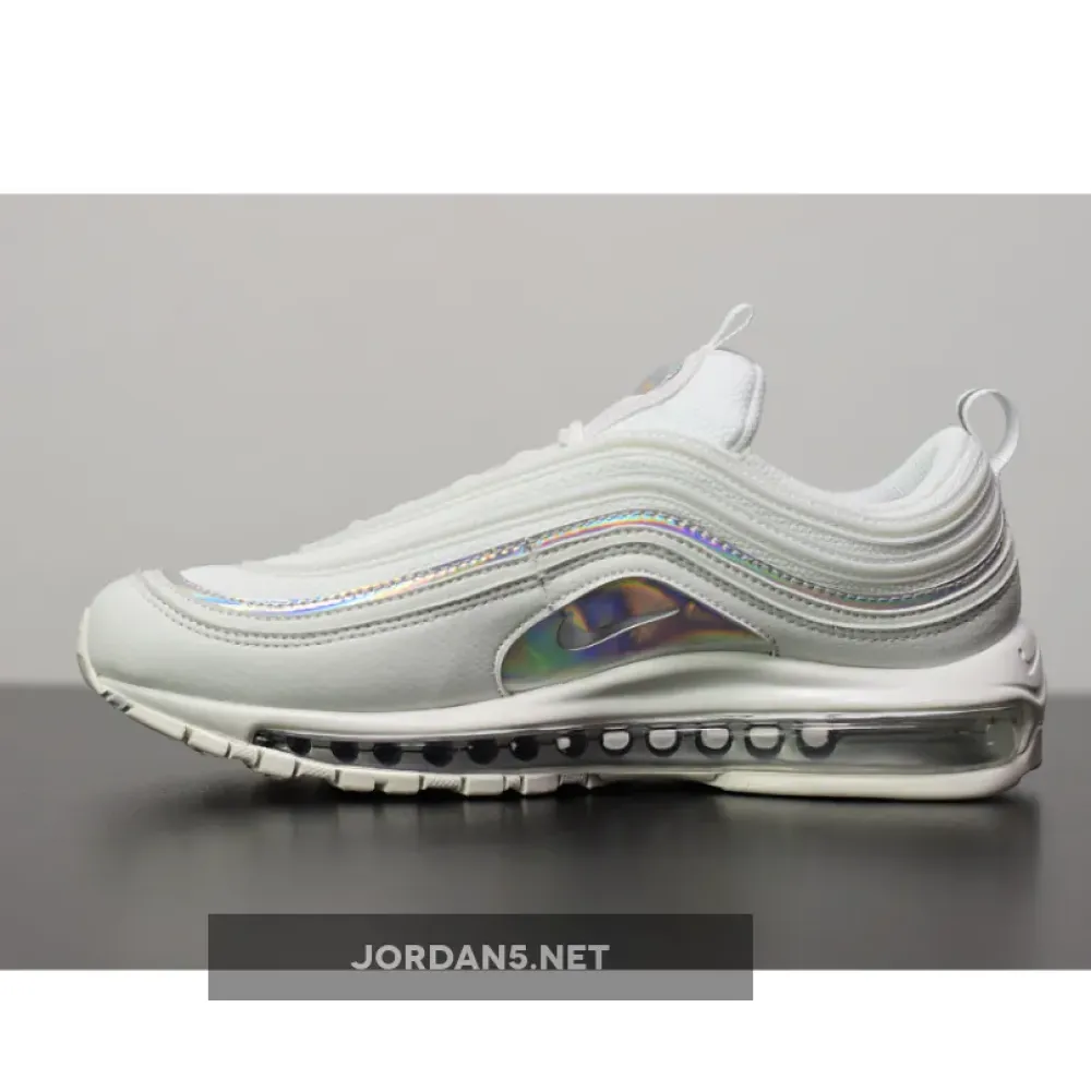 Nike Air Max 97 White/Metallic Silver/Iridescent  CJ9706-100